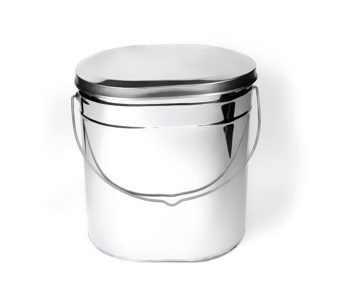 Котелок 18л крышка без ручек нерж. сталь