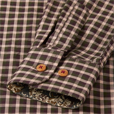 Рубашка Selja Lady L/S Bright port check
