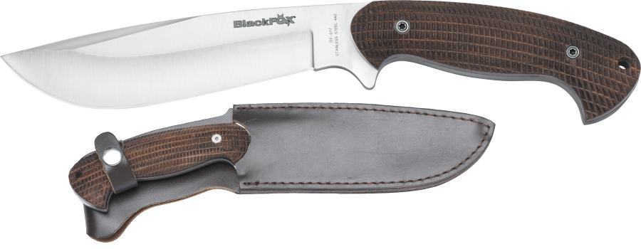 Нож Black Fox "HUNTING KNIFE" (рук.-дер., фикс. клин., ст.440А)